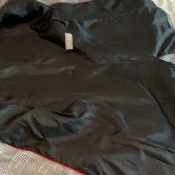 Tommy Hilfiger Black and Gray Plaid Blazer - Picture 12 of 13